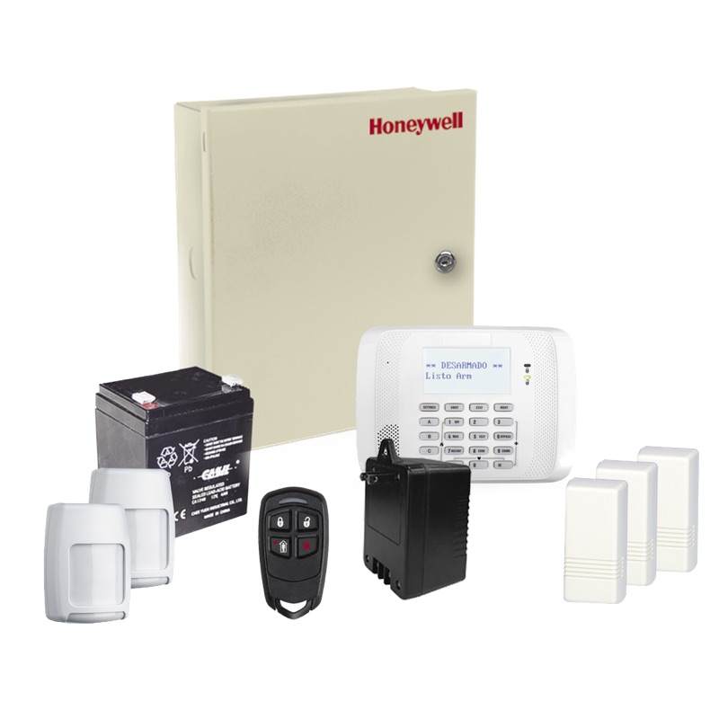 Contenido del kit de alarma VISTA48LA PLUS